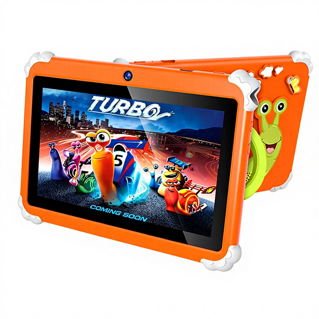 7 Inch Allwinner Android Smart Children Tablet 2-in-1 case Anti-fall Wifi for Cross-border Wholesale Factory Direct