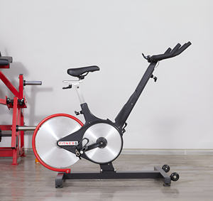 Vélo de spinning commercial Cheernin à résistance magnétique, charge de 150 kg, volant d'inertie arrière en aluminium - Product Image 2