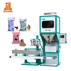 Dual Range 25kg/50kg Halbautomat ische Geflügel waage Double Hopper Stitching Bagger Feed Packing Pouch/Beutel füllung - Product Image 1