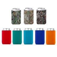 Glacière portable pliable en néoprène sublimé, motif dessin animé, personnalisée, de qualité supérieure, avec fermeture éclair et capacité de 20 L