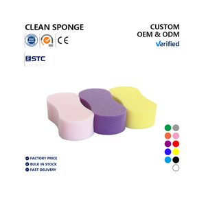 Nhà Máy Bán buôn mật độ cao Rửa Xe Làm sạch miếng bọt biển với tổ ong nén cho xe waxing và chăm sóc cơ thể - Product Image 1