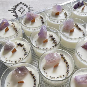 Offre Spéciale personnalisé aromathérapie pierres précieuses spirituelles bougies chakra <span class=keywords><strong>magique</strong></span> parfumé avec marque privée pour la fête des mères - Product Image 3