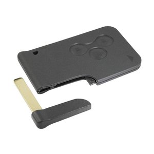 Guscio per chiave remota piatto a 3 pulsanti con batteria a lama G su circuito stampato senza Transponder per Renault Megane Scenic Clio- - Product Image 1