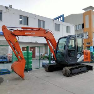 Prix bas, excavatrices compactes d'occasion Hitachi ZX60, excavatrices sur chenilles à vendre, machines de construction ZX55 ZX70 ZX120 à vendre - Product Image 4