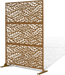 Decoración de Jardín, Panel de Cerca Metálica Cortada con Láser, Fabricación de Láminas para Cercas - Product Image 5
