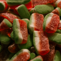 Bonbons Gommeux de Pastèque Halal Doux et Chewy en Vrac OEM