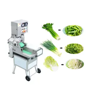 Multifunktionale automatische elektrische gewerbliche industrielle Kohlblatt-Gemüseschneider Schneidemaschine