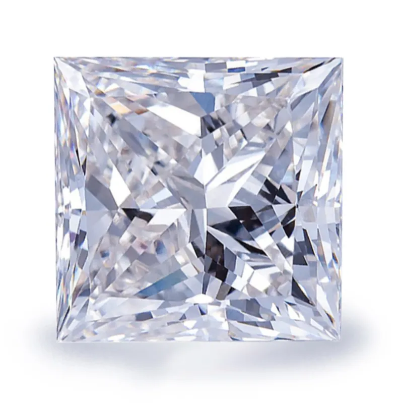 메시 보석 실험실은 다이아몬드 1ct ct 3ct VVS VS Si 정연한 모양 공주 커트 실험실에 의하여 성장된 다이아몬드를 창조했습니다