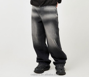 <span class=keywords><strong>Jeans</strong></span> larghi a <span class=keywords><strong>vita</strong></span> <span class=keywords><strong>bassa</strong></span> da <span class=keywords><strong>uomo</strong></span> - Product Image 3