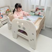 Meubles pour enfants Étudiant Étude ergonomique Lecture Enfants enfants tables à dessin Matériau HDPE réglable en hauteur