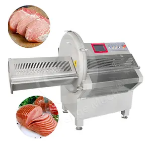 ORME Commercial Automatic Frozen Chicken Pork Bauch getrocknet Metzger Fleisch Käse Speck machen Scheiben und schneiden Maschine