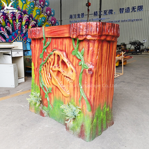 Accesorios para Parques con Temática <span class=keywords><strong>de</strong></span> <span class=keywords><strong>Dinosaurios</strong></span>: Mostrador <span class=keywords><strong>de</strong></span> Fibra <span class=keywords><strong>de</strong></span> Vidrio con Diseño <span class=keywords><strong>de</strong></span> Fósil <span class=keywords><strong>de</strong></span> Dinosaurio, Diseño Impermeable para Uso en Centros Comerciales - Product Image 3