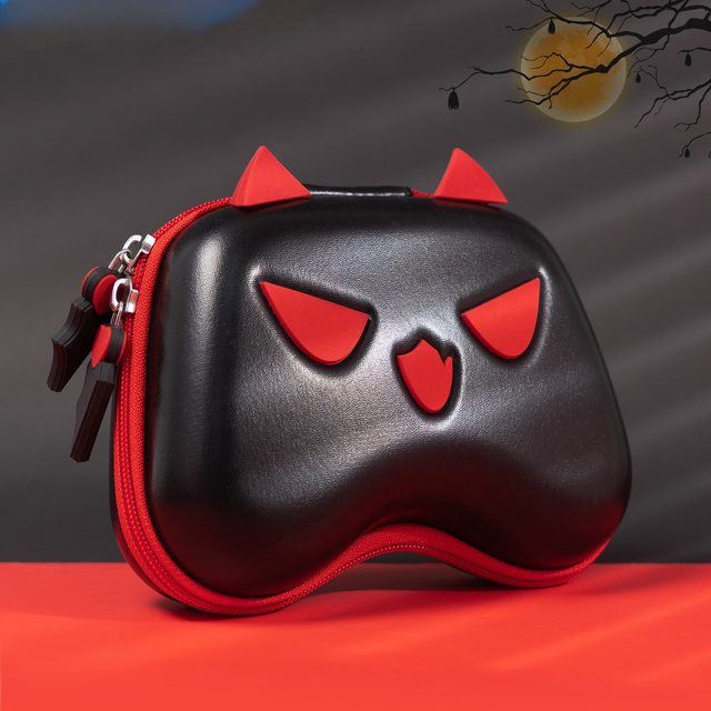 GeekShare Carrying Case For Playstation 5 Controller Little Devil Sony Accessories PS4 Controller Hard Bag Portable Handbag