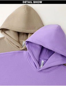 Conjunto de Sudadera con Capucha y Pantalones Deportivos Extra Grandes Personalizados, Unisex, de Felpa Gruesa, con Pantalones Deportivos a Juego, Suaves y Cálidos para Invierno, para Usar en la Calle y en Casa - Product Image 4