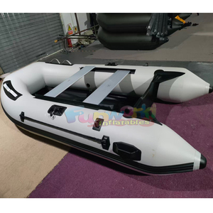 Bote inflable comercial de casco rígido, balsa fluvial, bote deportivo de rescate, bote de buceo, bote de pesca, bote auxiliar, pontón. - Product Image 3