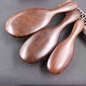 Cepillo de masaje para el cuidado del cabello, peine profesional de madera para masaje del cuero cabelludo - Product Image 5