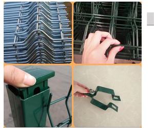 Bền vững tùy chỉnh <span class=keywords><strong>PVC</strong></span> tráng hàng rào uốn dây lưới an ninh hàng rào công nghiệp hàng rào tấm với y bài dao cạo dây - Product Image 3