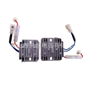 ตัวควบคุมแรงดันไฟฟ้าแบบเรียงกระแส ระยะห่างรู 6.5 ซม. สำหรับเครื่องพรวนดิน อะไหล่เครื่องกำเนิดไฟฟ้า วัสดุอะลูมิเนียม - Product Image 4