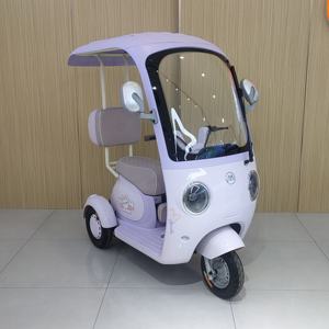 A Low-cost <b>Electric</b> Tricycle with Carbon Steel Frame 3-speed Gear LED Display Electronic Features for Urban Transportation - Product Image 5