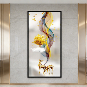 Verre décoratif à motifs personnalisés pour portes et fenêtres, décoration moderne pour la maison, verre artistique peint - Product Image 2