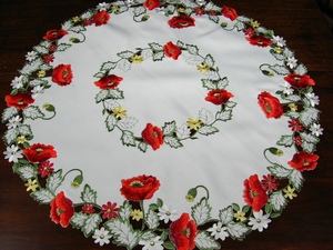Mantel <span class=keywords><strong>de</strong></span> Encaje <span class=keywords><strong>de</strong></span> Algodón con Bordado <span class=keywords><strong>de</strong></span> Cinta - Product Image 6