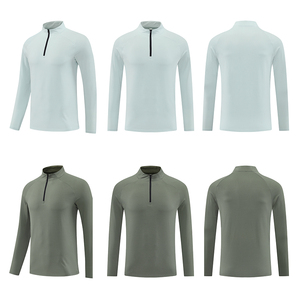 Camisa personalizada para hombre al por mayor, capa base de secado rápido, ropa para correr, camisas - Product Image 2