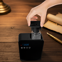 Diffuseur d'arômes mural sans eau rechargeable >240ml, machine électrique d'atomisation de parfum à double fluide via application pour espaces moyens