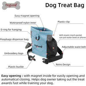 Pet Trattare Borsa di Addestramento Del Cane Del Sacchetto di Tote Bag con la Vita Della Cinghia di Spalla - Product Image 3
