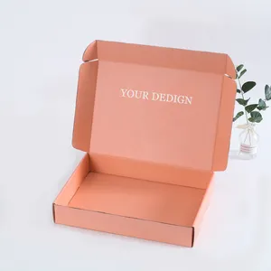Factory Custom Printed Hard Foldable Corrugated Packaging Box Gift Shoes Clothing Shipping Mailer Box