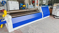 Machine de formage à rouleaux automatique W12CNC-6*2500 à 4 rouleaux pour le pliage de tôles