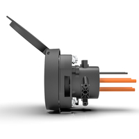 Prise de charge 32A 3 phases EV IEC 62196-2 Type 2 Connecteur de prise Fixe Norme européenne État neuf