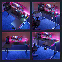 Bureau debout ergonomique prix usine 140cm 160cm Table de jeu d'ordinateur pour bureau à domicile