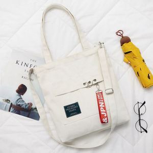 Bolso Tote con Bolsillo Interior, Doble Uso, Negro y Azul, Impresión Personalizada, Bolso Tote de Lona de Algodón de 12 oz - Product Image 3