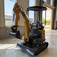 Mini-excavatrice DY 1 tonne à chenilles, haute efficacité, pour travaux de construction - Meilleures ventes