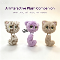 KI-gesteuertes Smart Companion Spielzeug aus Polyesterfaser, Intelligente Sprachpuppe, Elektronisches Haustier-Katzen-Plüschtier