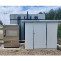 Mini station d'épuration des eaux usées Pompe PLC Productivité de 3000 L/heure pour les petites maisons Système de traitement des eaux usées domestiques
