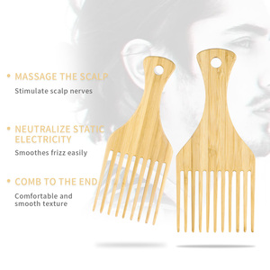 Pelo recoger de selecciones para Afro pelo de Peine Afro puño elegir para peine del pelo estilo cabello pelo para los hombres y las mujeres - Product Image 4