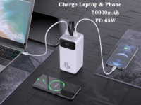 Banques d'alimentation 50000mah 40000mah pour baseus Banque d'alimentation 65w 30000mah