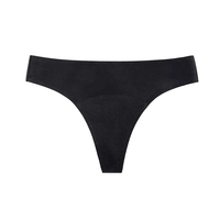 Culotte menstruelle sans couture à 4 couches pour femmes, string, sous-vêtements, culotte de sport, culotte de fitness