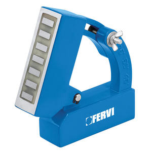 Fervi Tilting Magnetic <b>Square</b> 90 Degree Angle Finder With <b>Adjustable</b> Clamp For Metalworking And Carpentry - Product Image 1