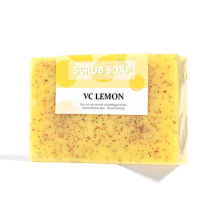 Jabón <span class=keywords><strong>Exfoliante</strong></span> Natural y Orgánico para Rostro y Cuerpo <span class=keywords><strong>con</strong></span> Ácido Kójico, Cúrcuma, Vitamina C, Limón, Lavanda, Rosa, Zanahoria y <span class=keywords><strong>Glicerina</strong></span> - Product Image 4