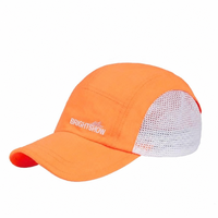 Odm Oem Custom Logo Golfhoed Met Geruit Patroon 5 Paneel Basketbalpet Sportieve Stijl Hardloop & Camp Pet Met Borduurprint