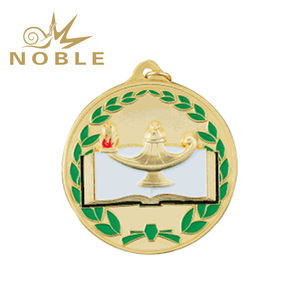 Médaille du prix du directeur circulaire en bronze Noble Vintage pour la reconnaissance de l'excellence académique des étudiants - Product Image 2