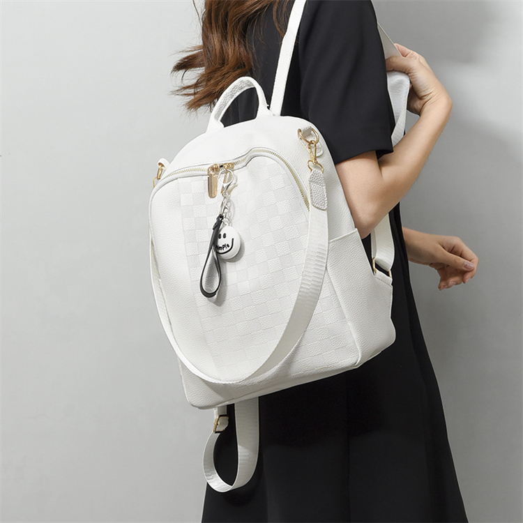 cute mini leather backpack womens personalizable FADEON Purse for Women, Designer Roomly Small Backpacks, Ladies Shoulder Backpack Fashion Handbag Mini Backpack Purse for Girls