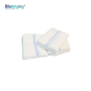 ผ้าก๊อซผ่าตัดปลอดเชื้อ BLUENJOY สำหรับการแพทย์ ตรวจจับด้วยรังสีเอกซเรย์ได้ พร้อมใบรับรอง CE สำหรับการดูแลบาดแผล ผ้าก๊อซห้ามเลือด ขนาด 4x4 - Product Image 3