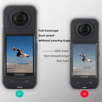 Pour Insta360 X4 protecteur d'écran en verre trempé Insta 360 X4 accessoires de caméra d'action anti-rayures 9HD Films de protection