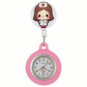 Stéthoscope médical moderne rétractable en plastique, motif infirmière/médecin, avec clip de fixation pour badge et montre de poche, idéal pour la maison et les hôpitaux. - Product Image 3