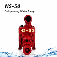 Pompa Air Irigasi Pertanian NS-50 80 100 2 3 4 Inch, Pompa Sentrifugal Self-Priming untuk Transfer Air Pertanian