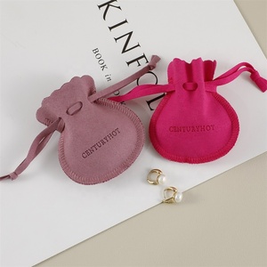 PUPPYSEW Bolsas de Joyería de Microfibra al por Mayor, Bolsa para Collares y Pendientes, Bolsa con Cordón para Joyería con Logotipo - Product Image 3