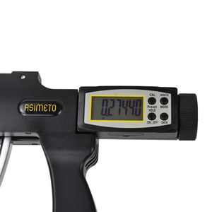 Micrómetro digital Asimeto con empuñadura de pistola de tres puntos y fibra de carbono, rango de medición de 0.5-0.65 pulgadas, adecuado para medir diámetros internos. - Product Image 3